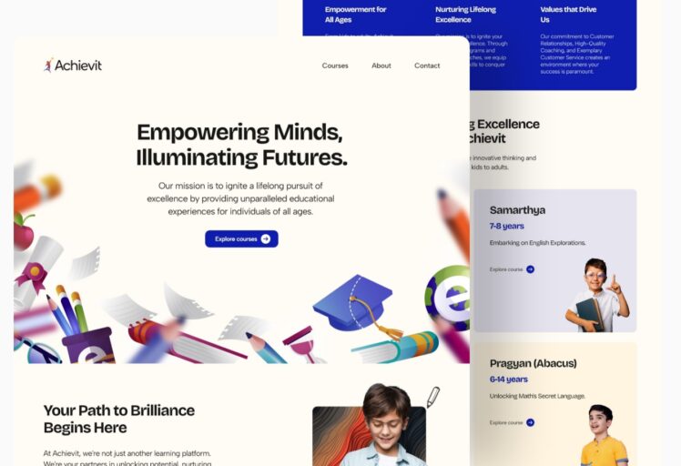 Achievit web design