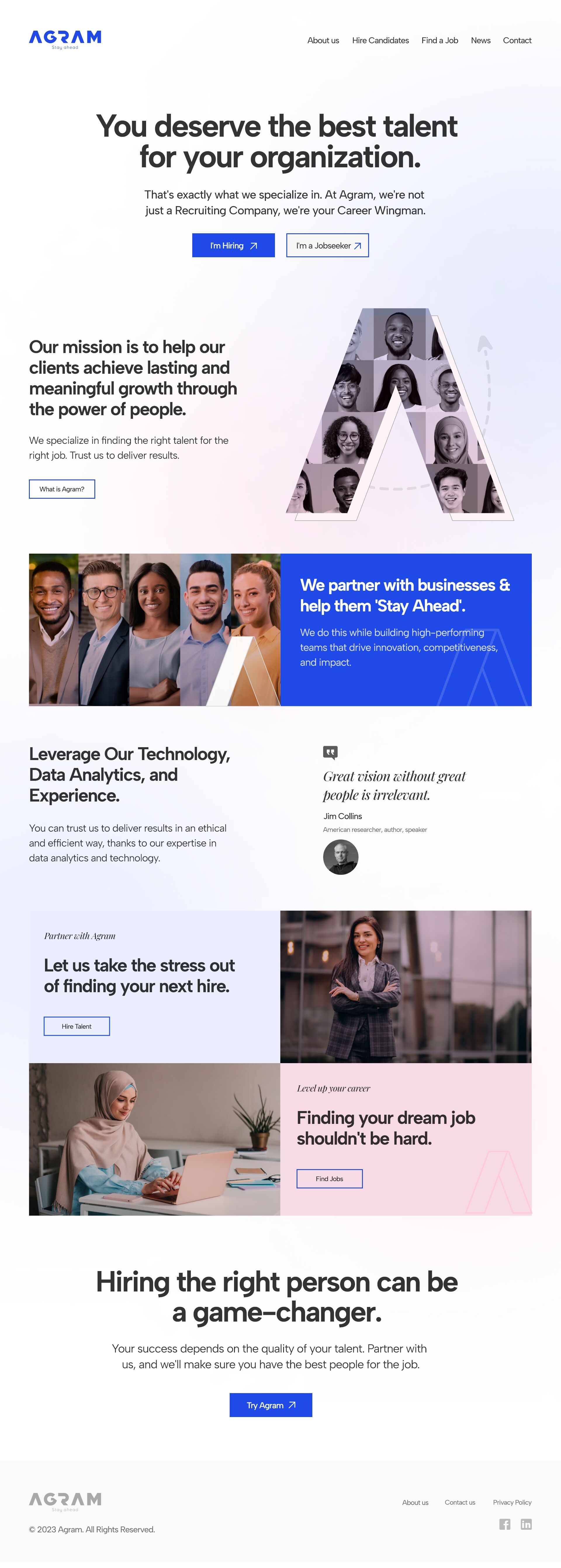 Agram-Homepage