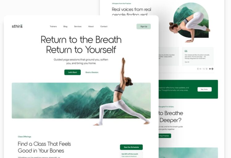 Yoga Teacher Website Design Thumb_